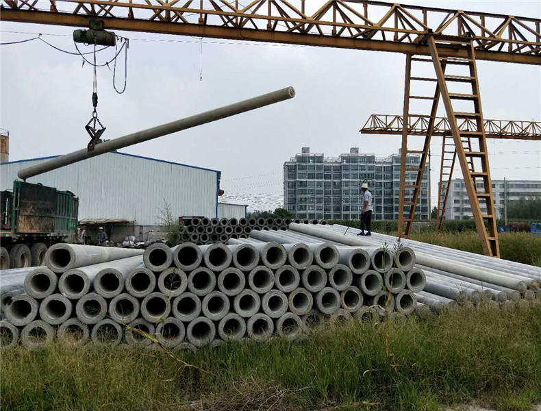 安徽蒙城15米190預(yù)應(yīng)力電桿扶貧項目電網(wǎng)改造